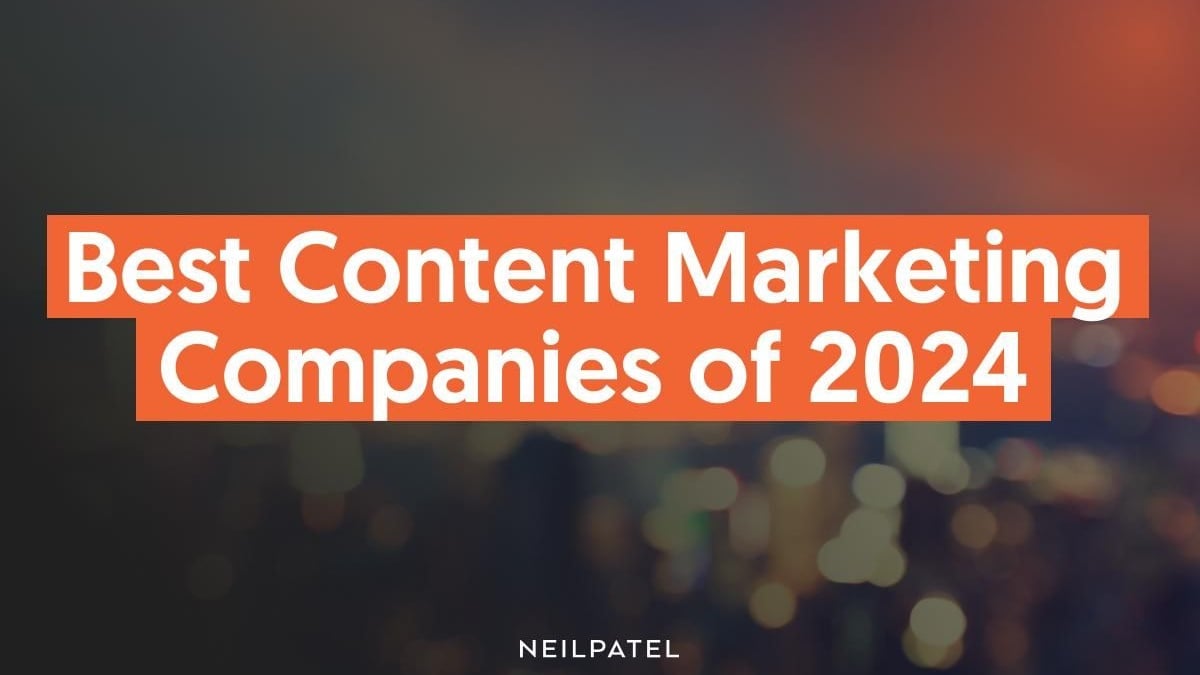 Best Content Marketing Companies of 2024