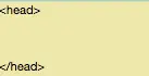 A screenshot showing HTML source code for a page’s header, where you would edit SEO title tag information.