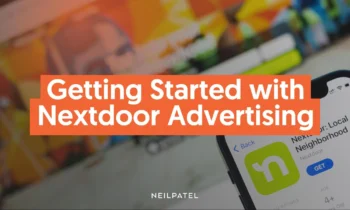 A graphic that says "Getting Started With Nextdoor Advertising