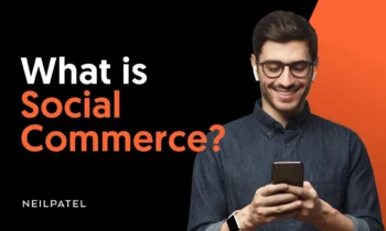 A graphic that says "What is Social Commerce?"