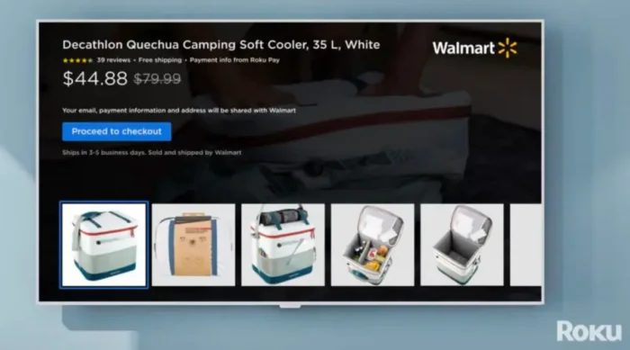 CTV ad format examples including pause and shoppable ads