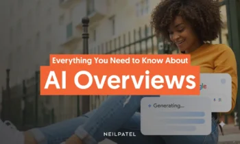 A graphic that says "Everything You Need To Know About AI Overviews."