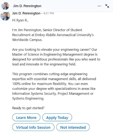 This screenshot is simply a bully illustration of utilizing personalized messaging successful retargeting campaigns.