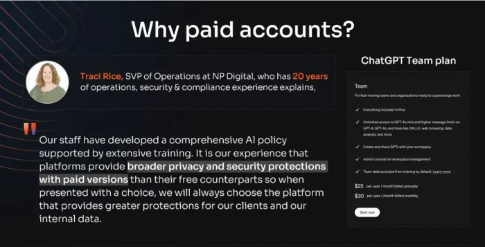 A graphic explaining the value of custom GPTs.