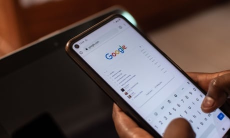 nova forma do buscar do google