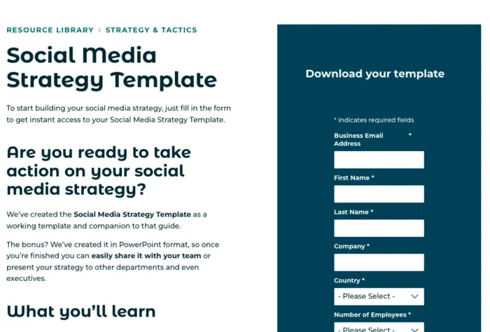 A Hootsuite prompt to fill out a marketing email.