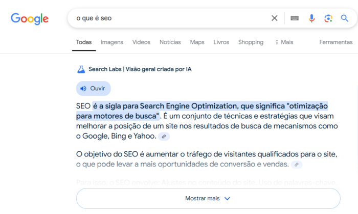 SEO e IA