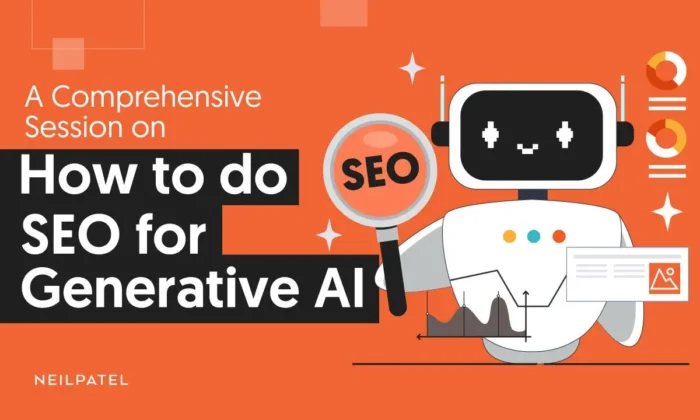 A graphic that says "How to do SEO for Generative AI."