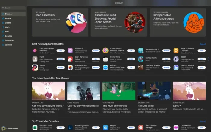 Examples of visible text in App Store screenshot captions.