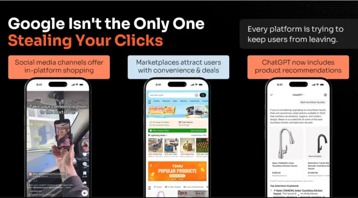 Additional platforms creating AI-driven responses.
