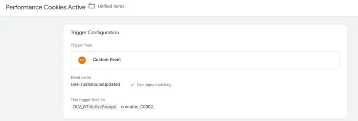 Création de types de groupes basés sur les types de cookies dans OneTrust CMP.