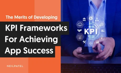 A graphic saying KPI Frameworks For Achieving App Success