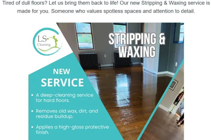 A seasonal email from a house cleaning company.