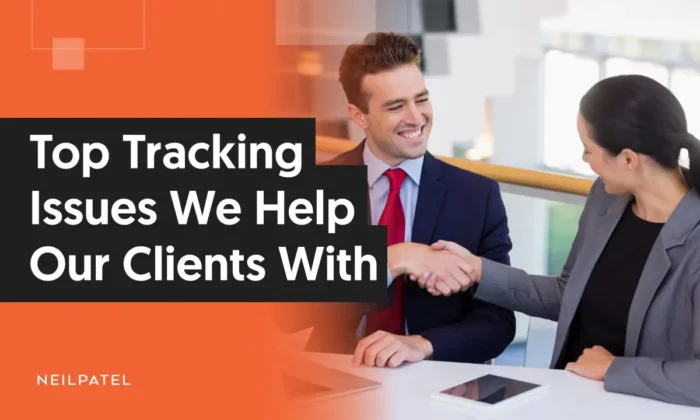 A graphic that says "Top Tracking Issues We Help Our Clients With