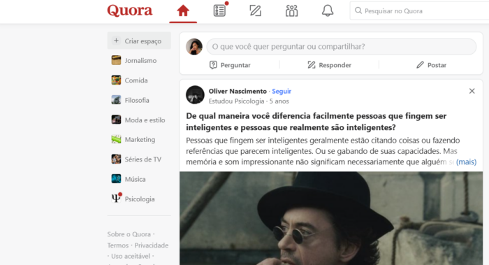 Image related to SEO para Quora: como gerar tráfego e construir autoridade?