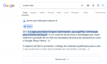 Image related to SEO: Guia completo princípios básicos e avançados para conquistar o topo do Google