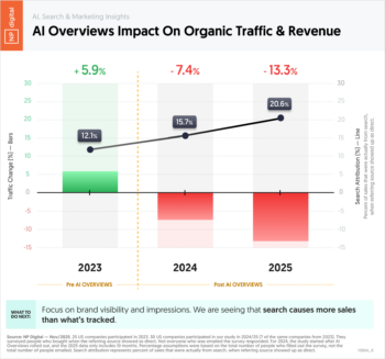 AI Overviews Impact on Organic Traffic & Revenue