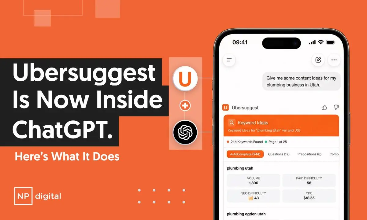 Ubersuggest Is Now Inside ChatGPT. Here’s What It Does