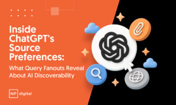 A graphic sayingL Inside ChatGPT's Source Preferences: What Query Fanouts Reveal About AI Discoverability