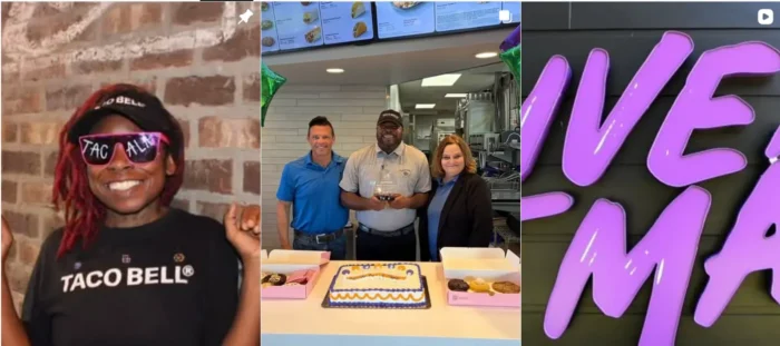 Tacala Companies, the nation’s largest Taco Bell franchisee, does societal media correct by mixing firm contented pinch posts astir section labor and partners.