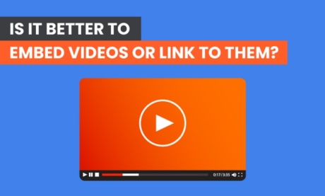 Sollte man Videos besser einbetten oder verlinken?
