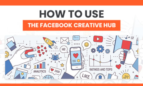 Werbung mit dem Creative Hub von Facebook