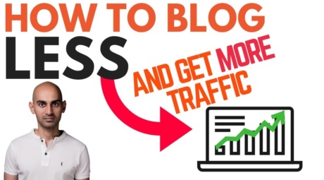 How to Get More Traffic by Blogging Less