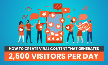 Wie man viralen Content erstellt, der täglich 2.500 Besucher generiert