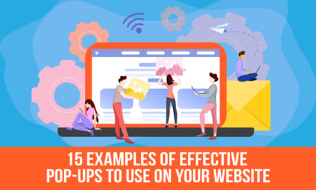 15 wirksame Pop-ups für Deine Webseite