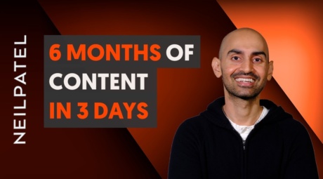 Generate 6 Months Worth of Content in 3 Days