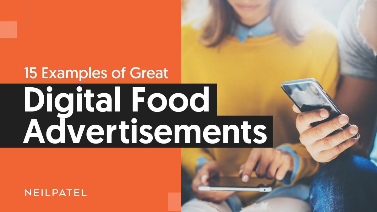 food advertisements examples