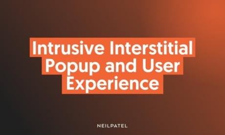 Intrusive Interstitial Pop-up and User Experience
