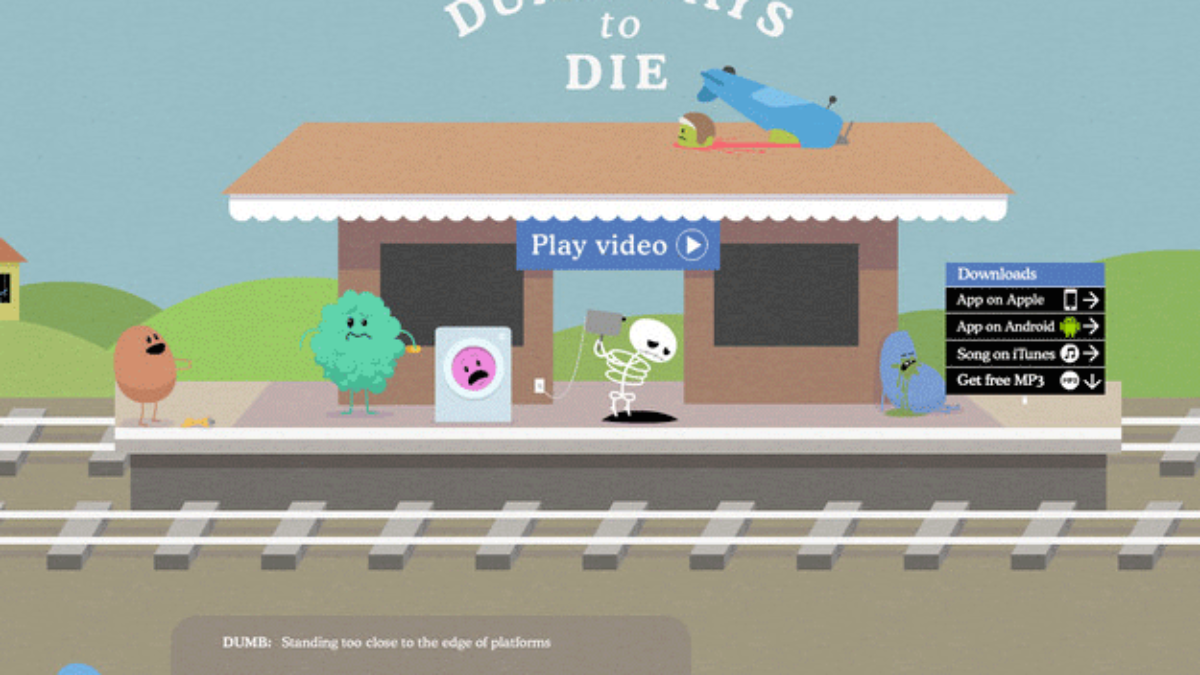 dumb ways to die sell both your kidneys on the internet